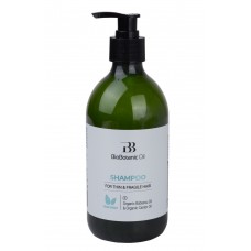 Șampon pentru păr subțire, fragil și fragil cu uleiuri de ricin organic și ulei de babassu organic